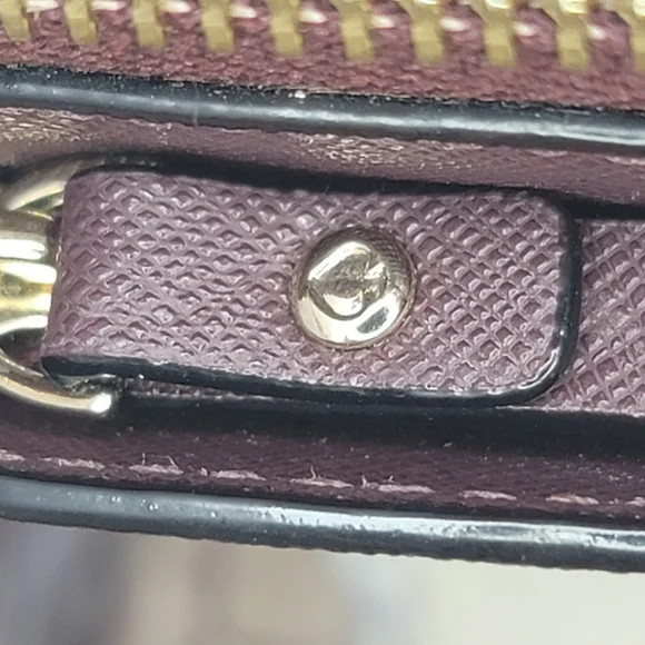 NWOT Kate Spade Schuyler Burgundy Large Continental Wallet Wristlet - Picture 12 of 12